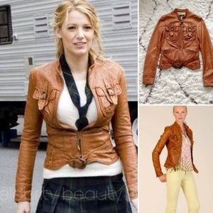 Just Cavalli Leather Jacket